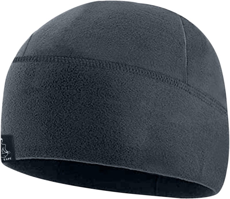Temple Tape Tactical Fleece Watch Cap Beanie â€“ Skull Cap Fleece Hat - Graphite Grey - One Size (Fits Most Heads) - Image 1